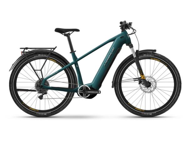 Haibike TREKKING 4 HIGH i720Wh 10-G Cues 24 HB YS2S GL_ocean/blk/chrome Rh XL/55