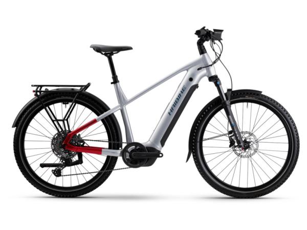 Haibike TREKKING 7 HIGH i800Wh 11-G Cues 25-26 HB BCXK GL_grey/red/blue Rh XXL/60