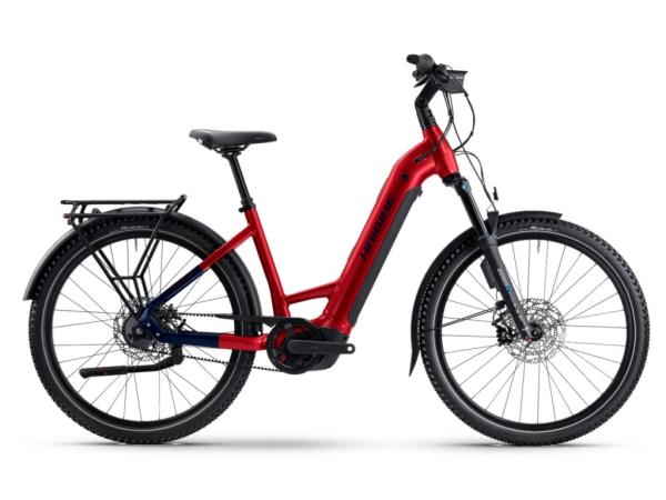 Haibike TREKKING 9 LOW ABS i800Wh 5-G Nexus 25-26 HB BCXK GL_dyn. red/blue Rh S/38