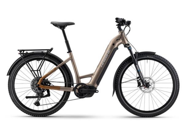 Haibike TREKKING 6.5 LOW i600Wh 10-G Cues 25-26 HB BCXK GL_toffee/sand Rh M/45