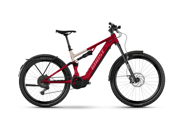 GHOST E-ASX ESSENTIAL EQ rebel red/pebble gl&auml;nzend XL