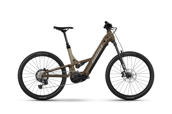 GHOST E-ASX ADVANCED LOW brown bear/stone gl&auml;nzend M