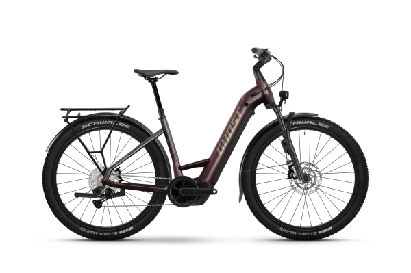 GHOST E-TERU Pro EQ ABS Low cocoa bean/graphite noir gl&auml;nzend L