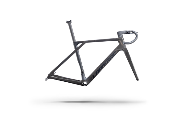 Lapierre XELIUS DRS FRAMESET raw carbon - glossy XXL