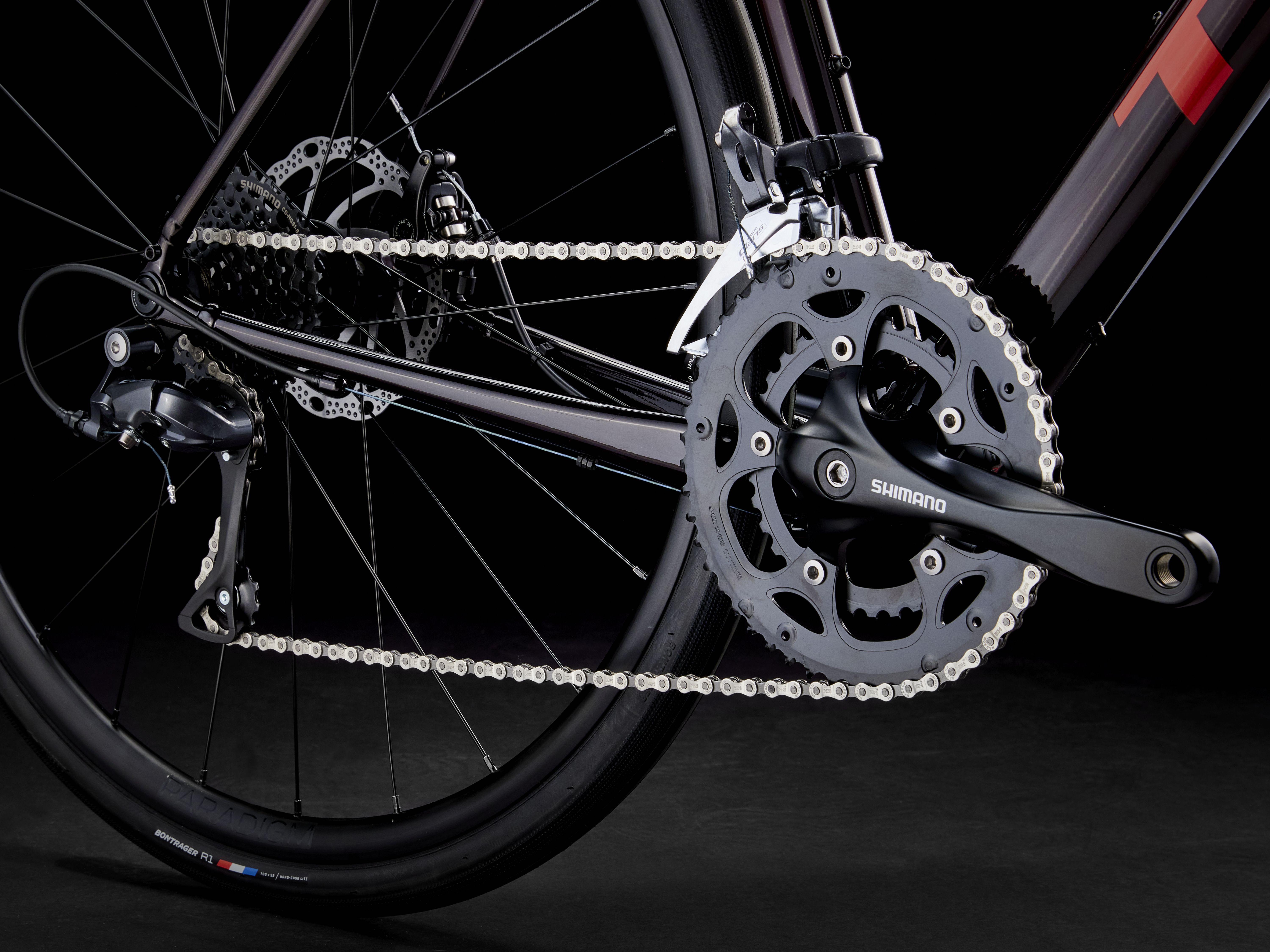 Trek Domane AL 2 58 Crimson to Dark Carmine Fade Produktbild 21