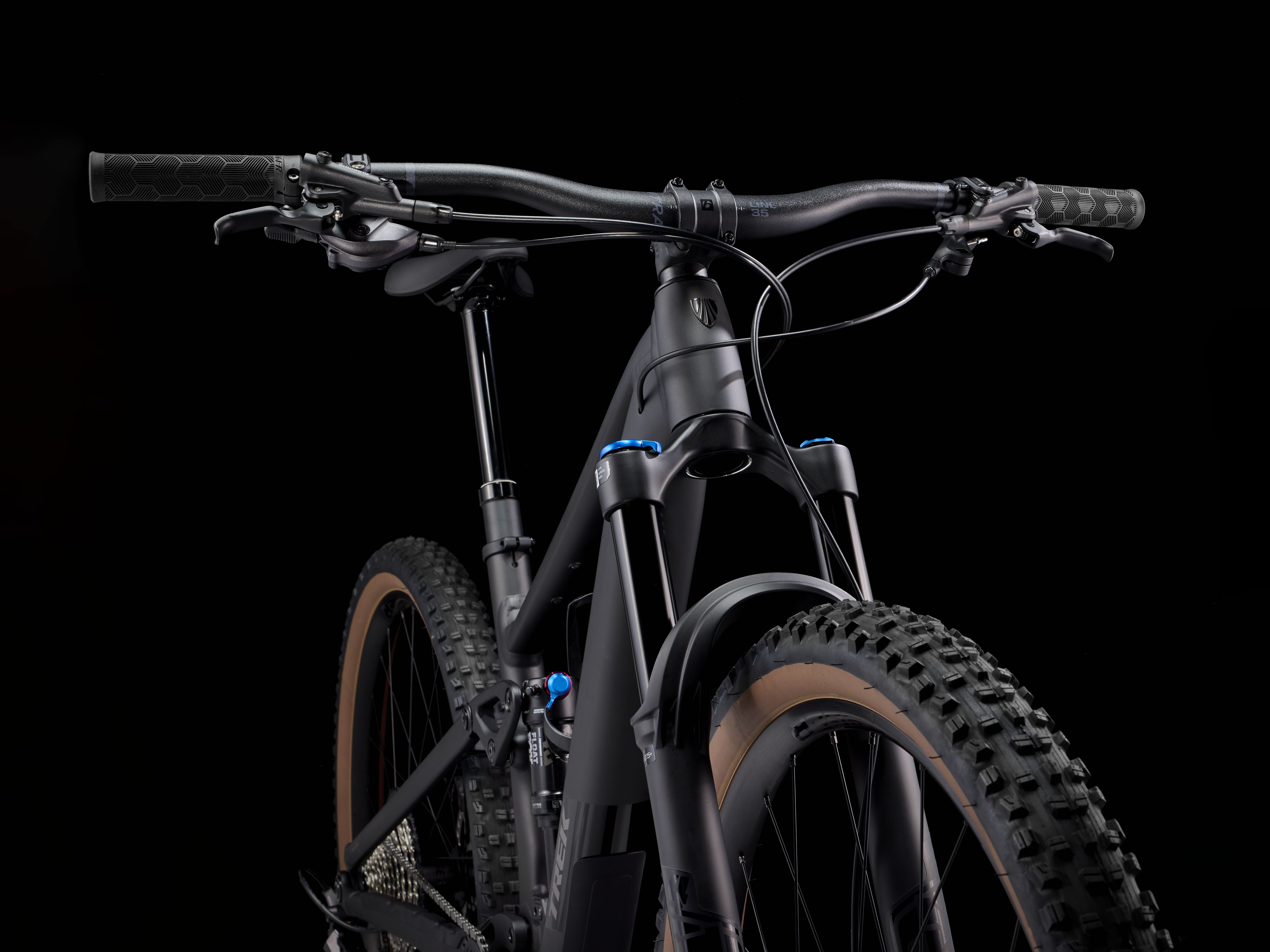 Trek Top Fuel 8 S 27.5 Matte Dark Web Produktbild 3
