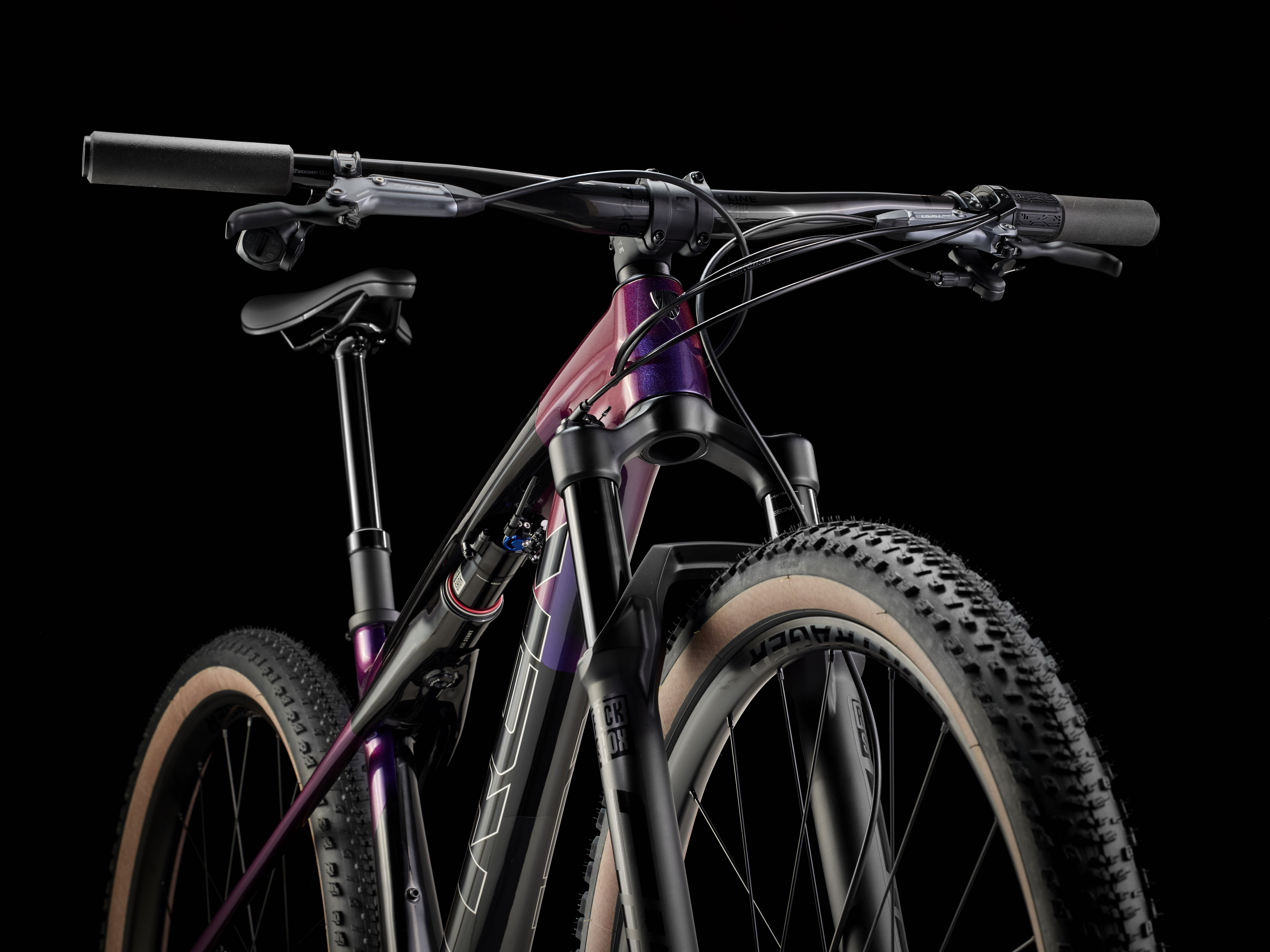 Trek Supercaliber SL 9.7GXAXS S Carbon Smoke/Purple Produktbild 9