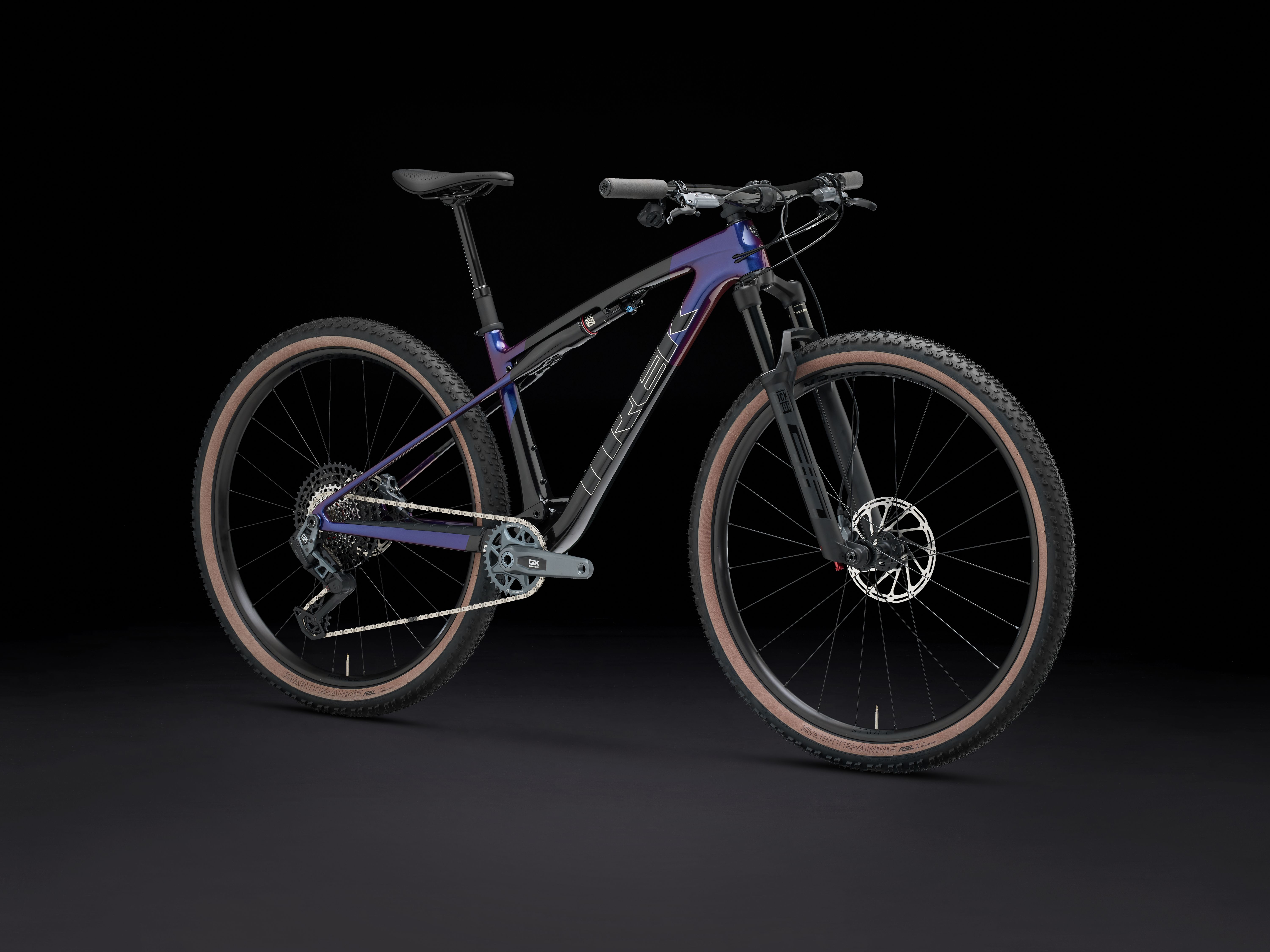 Trek Supercaliber SL 9.7GXAXS S Carbon Smoke/Purple Produktbild 1