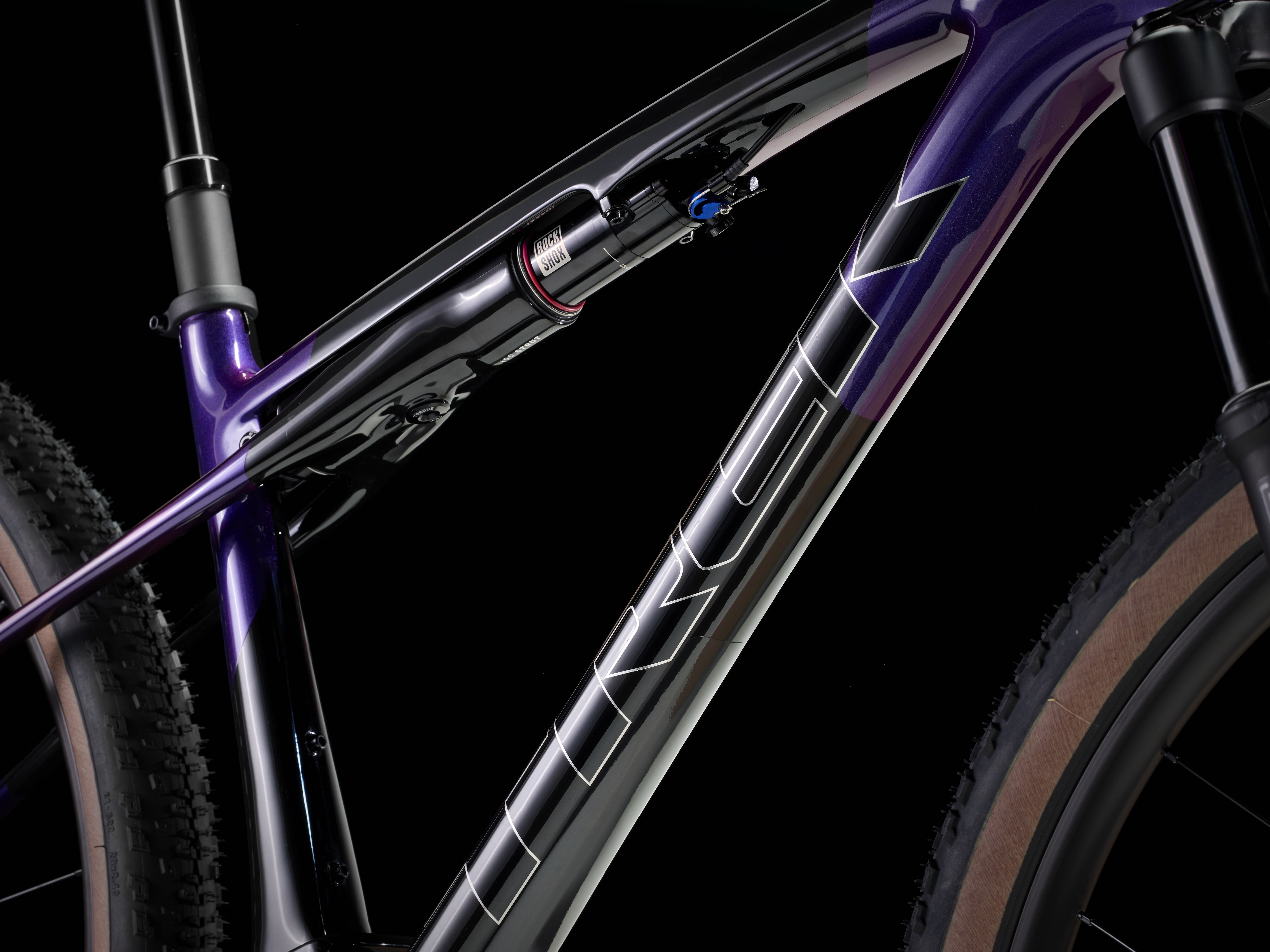 Trek Supercaliber SL 9.7GXAXS S Carbon Smoke/Purple Produktbild 4