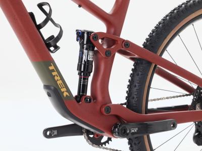 Trek Top Fuel 9.8 M Matte Sedona Red/ Pennyflake Produktbild 4