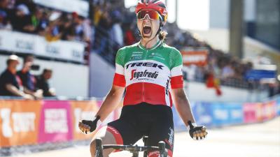 Trek Domane SLR 7 58 Metallic Red Smoke to Red Carbon S Produktbild 3