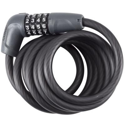 Bontrager Schloss BNT Comp Combo Kabel 10mm x 180cm Black Produktbild 1